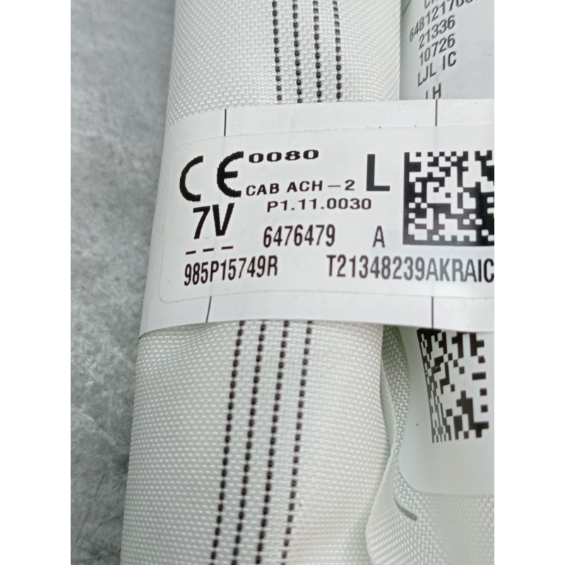 Recambio de airbag cortina delantero izquierdo para renault arkana i (lcm_, ldn_) 1.6 e-tech 145 (ldmu) referencia OEM IAM 985P1