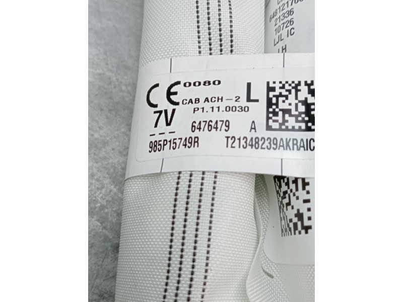 Recambio de airbag cortina delantero izquierdo para renault arkana i (lcm_, ldn_) 1.6 e-tech 145 (ldmu) referencia OEM IAM 985P1
