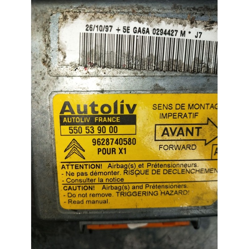Recambio de kit airbag para citroën xantia (x1_, x2_) 1.9 turbo d referencia OEM IAM 550539000  1993