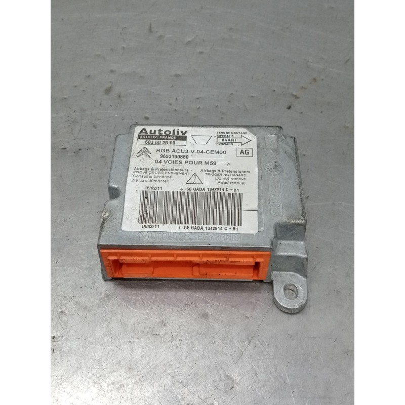 Recambio de kit airbag para citroën berlingo / berlingo first monospace (mf_, gjk_, gfk_) 1.6 hdi 75 (mf9hw, gj9hwc, gf9hwc, gn9
