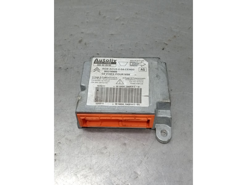 Recambio de kit airbag para citroën berlingo / berlingo first monospace (mf_, gjk_, gfk_) 1.6 hdi 75 (mf9hw, gj9hwc, gf9hwc, gn9