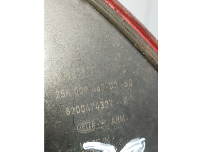 Recambio de piloto trasero derecho para renault scénic ii (jm0/1_) 1.5 dci (jm1e, jm16) referencia OEM IAM 8200474327A  2006