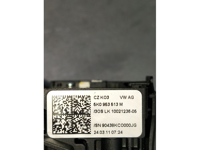 Recambio de mando luces para volkswagen golf vi (5k1) 1.6 tdi referencia OEM IAM 5K0953513M 90438KC0000JG 2009