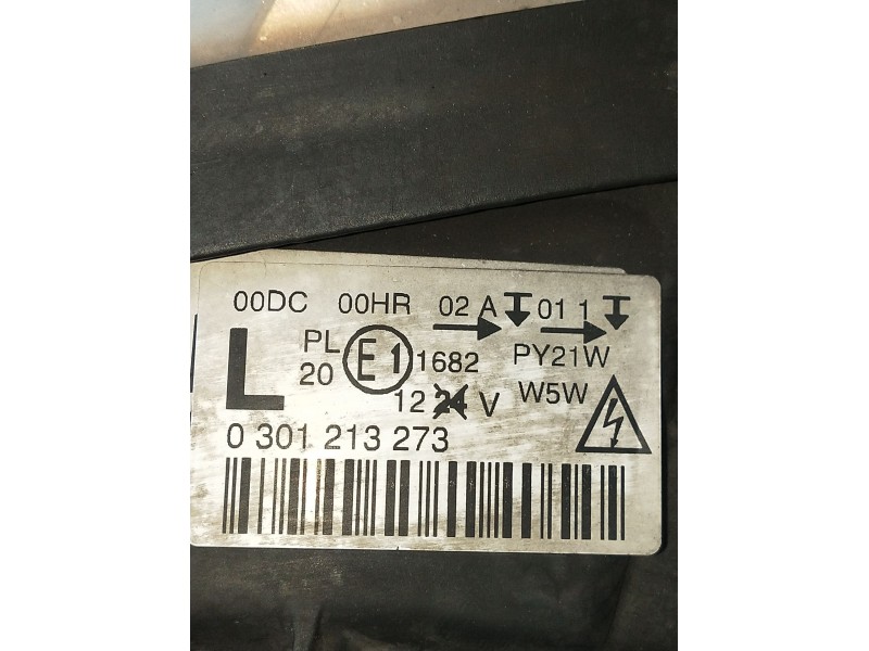 Recambio de faro izquierdo para peugeot 407 (6d_) 2.0 hdi 135 (6drhrh, 6drhre, 6drhrg, 6drhrj) referencia OEM IAM 0301213273 130