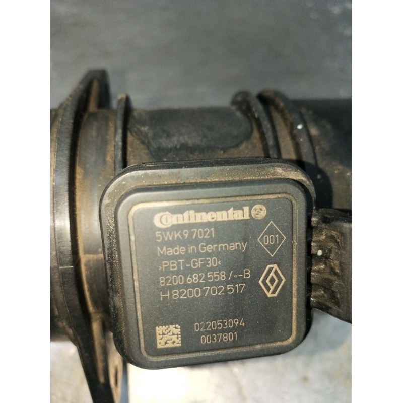 Recambio de caudalimetro para renault laguna iii (bt0/1) 1.5 dci (bt00, bt0a, bt0t, bt1j) referencia OEM IAM 8200682558 5WK97021