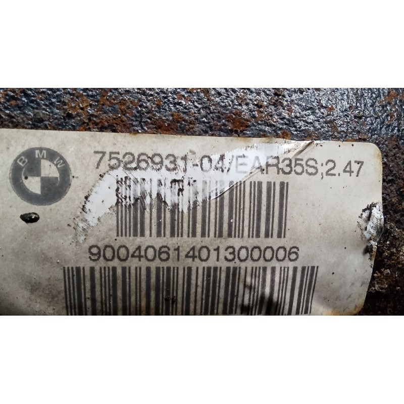 Recambio de diferencial trasero para bmw 5 (e60) 530 d referencia OEM IAM 7502965 752693104 R:2.47 03