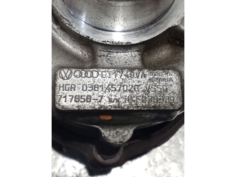 Recambio de turbocompresor para audi a4 b7 (8ec) 2.0 tdi 16v referencia OEM IAM 0381457026 7179587 05