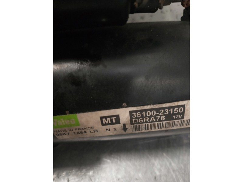 Recambio de motor arranque para hyundai coupe (j2) referencia OEM IAM 3610023150  