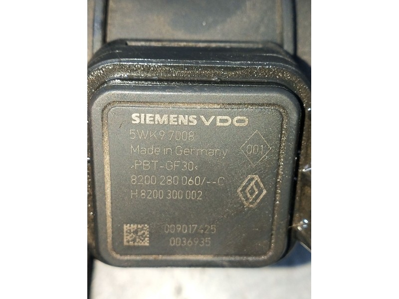 Recambio de caudalimetro para renault scénic ii (jm0/1_) 1.5 dci (jm1e, jm16) referencia OEM IAM 8200280060 H8200300002 2006
