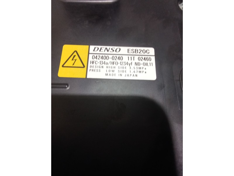 Recambio de compresor aire acondicionado para toyota c-hr (_x1_) 1.8 hybrid (zyx10_, zyx11_) referencia OEM IAM 0424000240 11T02