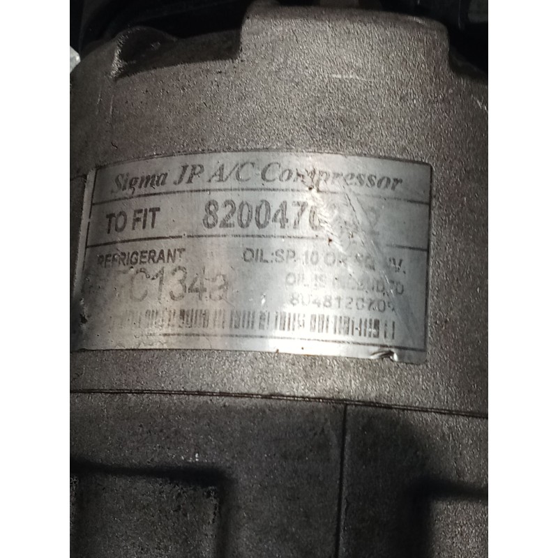 Recambio de compresor aire acondicionado para renault megane ii (bm0/1_, cm0/1_) 1.5 dci (bm1e, cm1e) referencia OEM IAM   