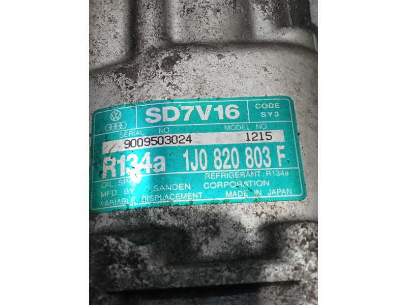 Recambio de compresor aire acondicionado para seat leon (1m1) 1.9 tdi referencia OEM IAM   