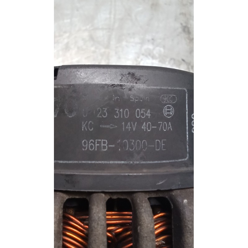 Recambio de alternador para ford ka (rb_) 1.3 i referencia OEM IAM 0123310054 96FB10300DE 70A 96