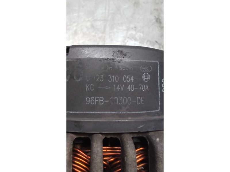 Recambio de alternador para ford ka (rb_) 1.3 i referencia OEM IAM 0123310054 96FB10300DE 70A 96