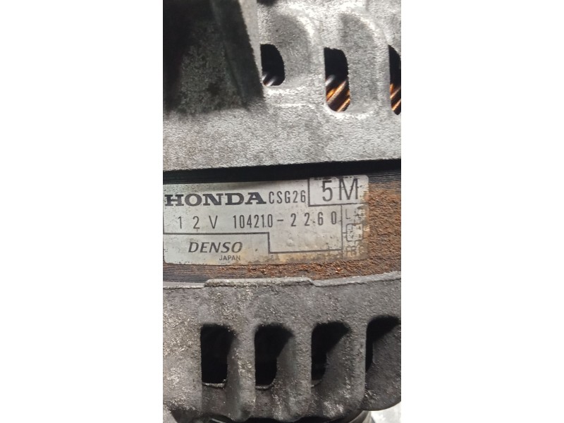 Recambio de alternador para honda accord viii (cu) 2.2 i-dtec (cu3) referencia OEM IAM 1042102260  08