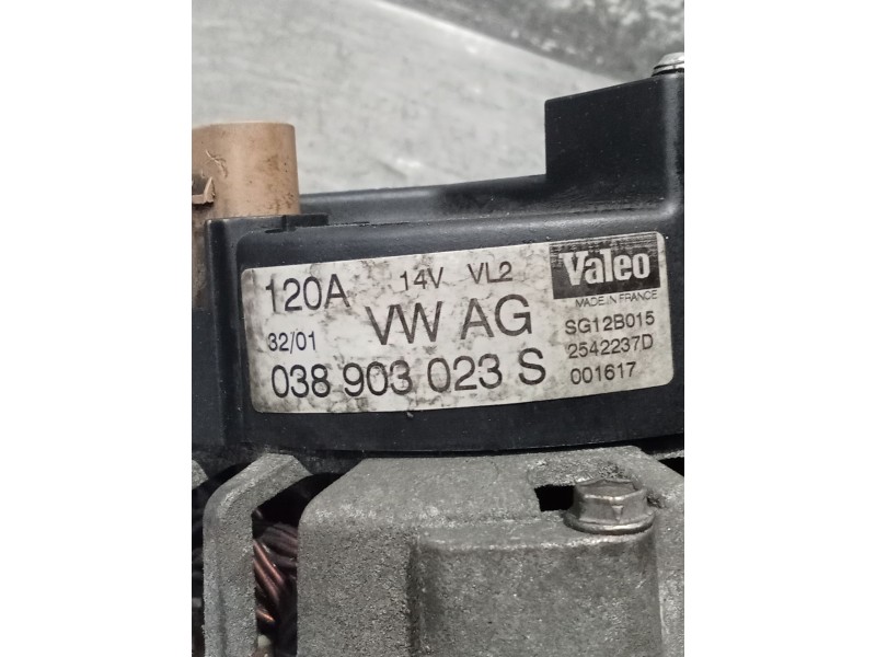 Recambio de alternador para audi a3 (8l1) 1.6 referencia OEM IAM 038903023S 2542237D 00