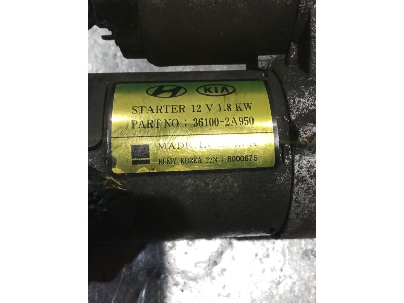 Recambio de motor arranque para kia carens iv 1.7 crdi referencia OEM IAM   13