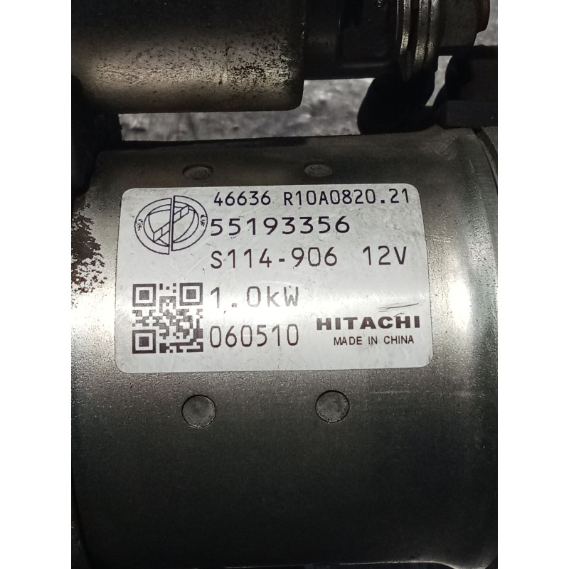 Recambio de motor arranque para fiat stilo (192_) 1.4 16v (192axh1b, 192bxh1b) referencia OEM IAM 55193356 46636R10A082021 06