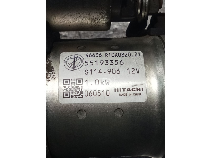 Recambio de motor arranque para fiat stilo (192_) 1.4 16v (192axh1b, 192bxh1b) referencia OEM IAM 55193356 46636R10A082021 06