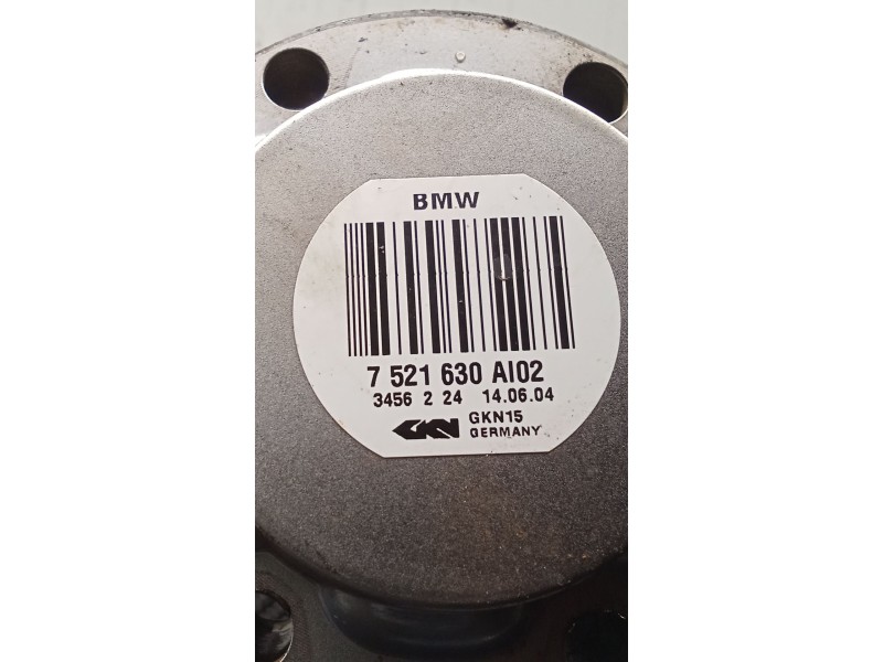 Recambio de transmision trasera derecha para bmw 5 (e60) 530 d referencia OEM IAM 7521630AI02  03