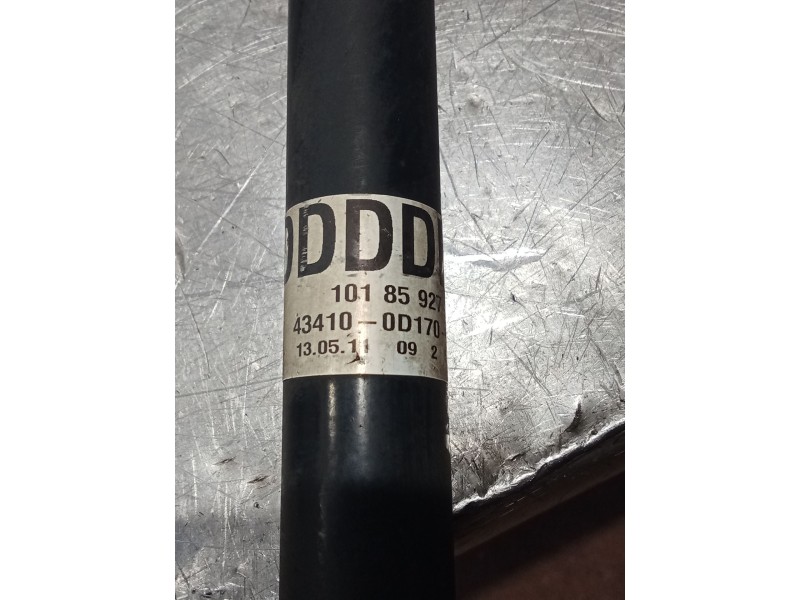 Recambio de transmision delantera derecha para toyota yaris (_p9_) 1.0 vvt-i (ksp90_) referencia OEM IAM 434100D170 10185927 05