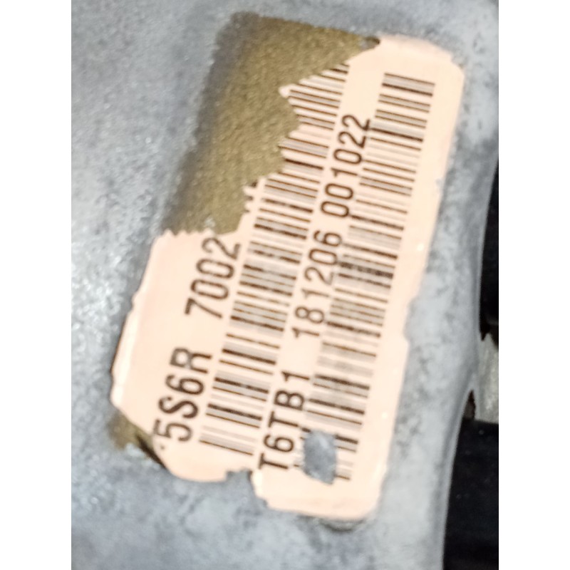 Recambio de caja cambios para ford fiesta v (jh_, jd_) 1.6 tdci referencia OEM IAM 5S6R 7002 ND 5V T6TB1 181206 001022