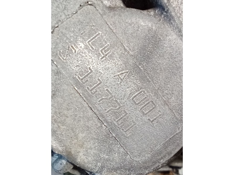 Recambio de caja cambios para renault megane ii (bm0/1_, cm0/1_) 1.5 dci (bm1e, cm1e) referencia OEM IAM TL4A001 6V S117711