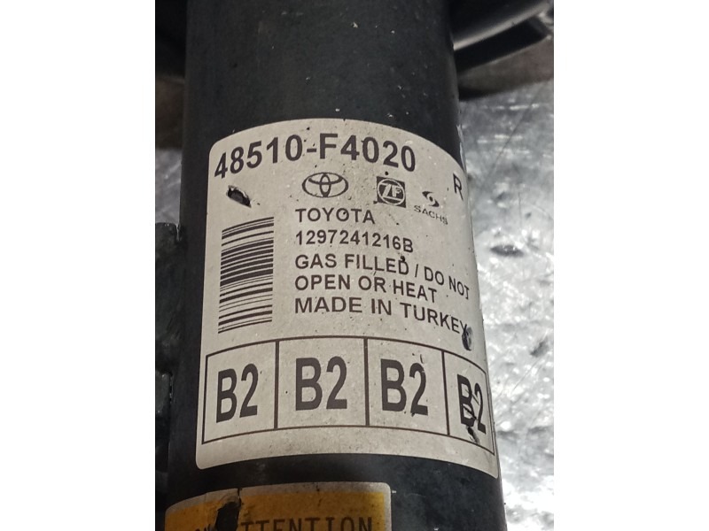 Recambio de amortiguador delantero derecho para toyota c-hr (_x1_) 1.8 hybrid (zyx10_, zyx11_) referencia OEM IAM 48510F40220  1