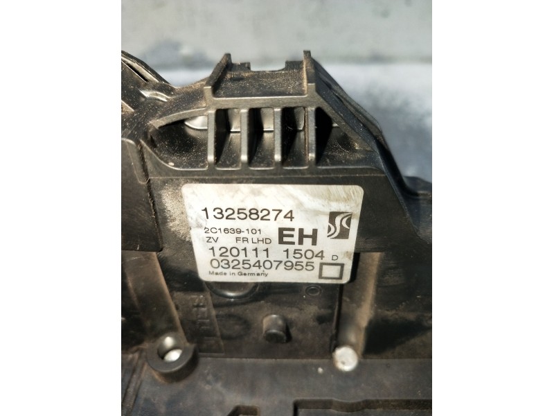 Recambio de motor cierre centralizado delantero derecho para opel corsa d color edition referencia OEM IAM 13258274 3P 2011