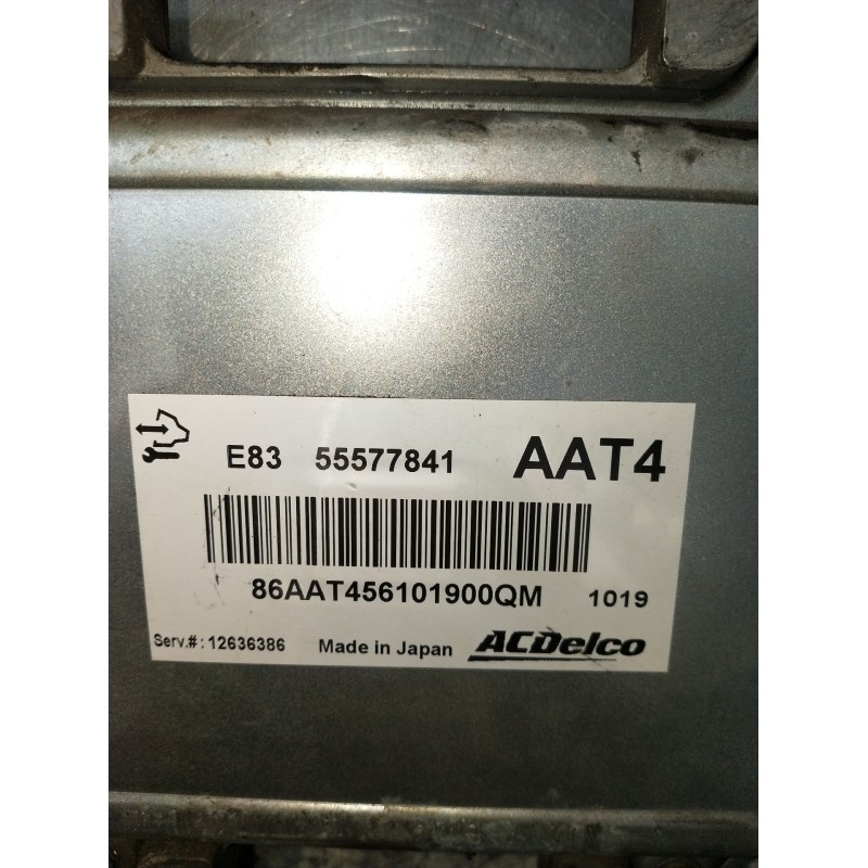 Recambio de centralita motor uce para opel corsa d color edition referencia OEM IAM E8355577841 86AAT456101900QM 2011