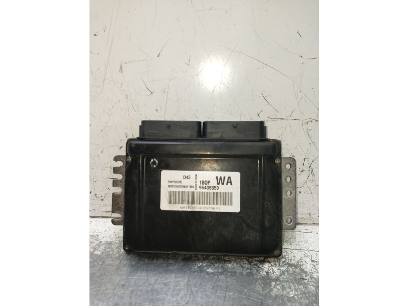 Recambio de centralita motor uce para chevrolet aveo / kalos hatchback (t250, t255) 1.2 referencia OEM IAM 96435559 5WY1E07E WA1