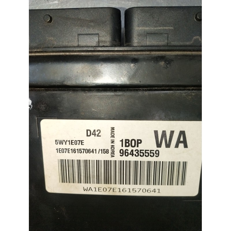 Recambio de centralita motor uce para chevrolet aveo / kalos hatchback (t250, t255) 1.2 referencia OEM IAM 96435559 5WY1E07E WA1