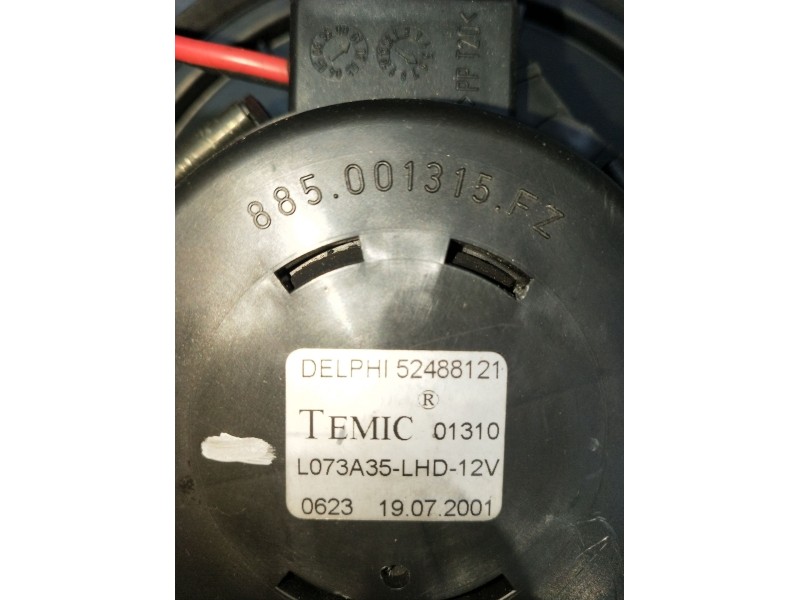Recambio de motor calefaccion para renault laguna ii (bg0/1_) 1.9 dci (bg08, bg0g) referencia OEM IAM L073A35LH 52488121 2002