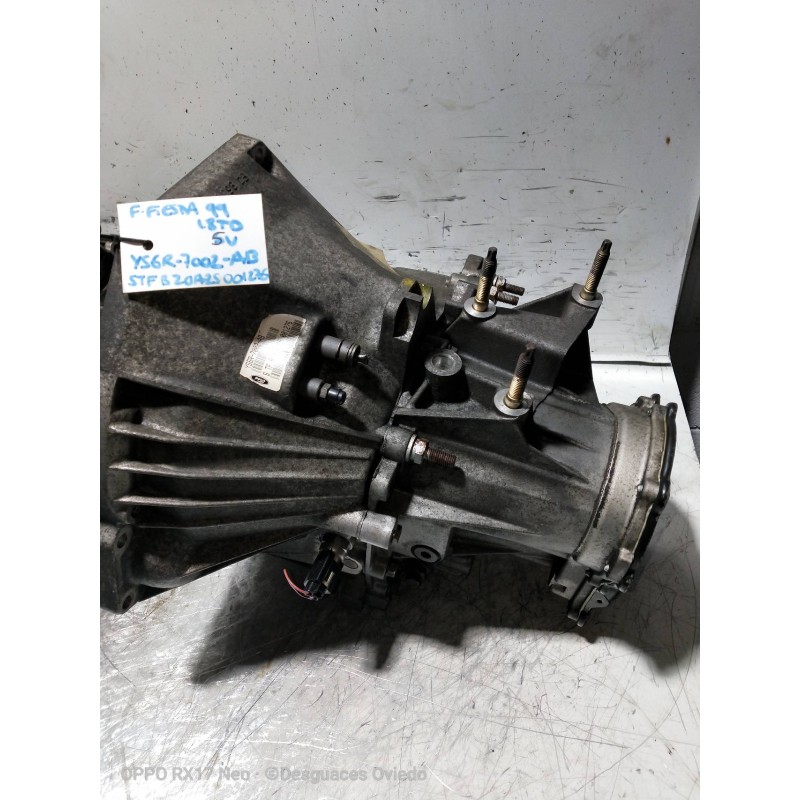 Recambio de caja cambios para ford fiesta berlina (dx) referencia OEM IAM YS6R7002AB  