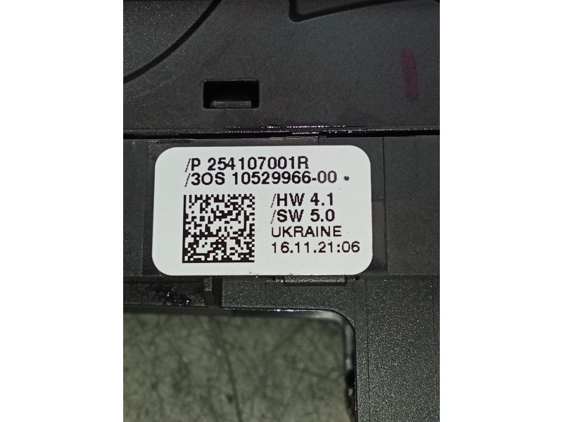 Recambio de mando elevalunas delantero izquierdo para renault arkana i (lcm_, ldn_) 1.6 e-tech 145 (ldmu) referencia OEM IAM 254