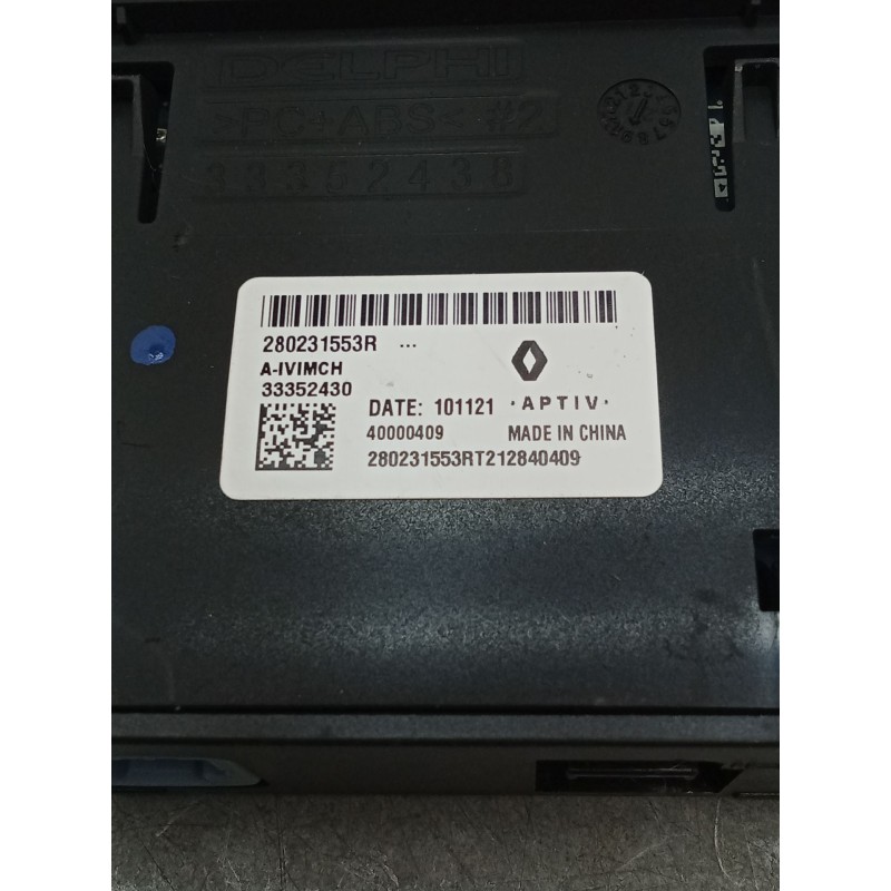 Recambio de modulo electronico para renault arkana i (lcm_, ldn_) 1.6 e-tech 145 (ldmu) referencia OEM IAM 280231553R 33352430 3