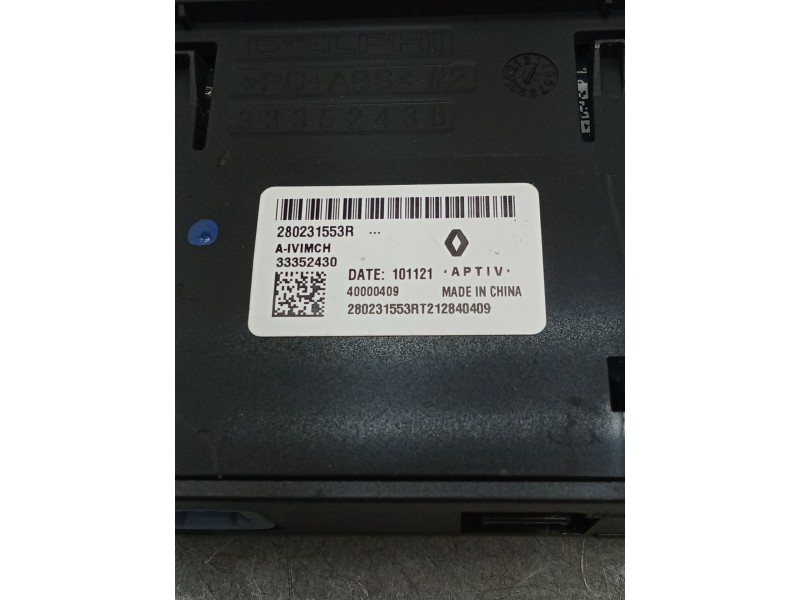 Recambio de modulo electronico para renault arkana i (lcm_, ldn_) 1.6 e-tech 145 (ldmu) referencia OEM IAM 280231553R 33352430 3