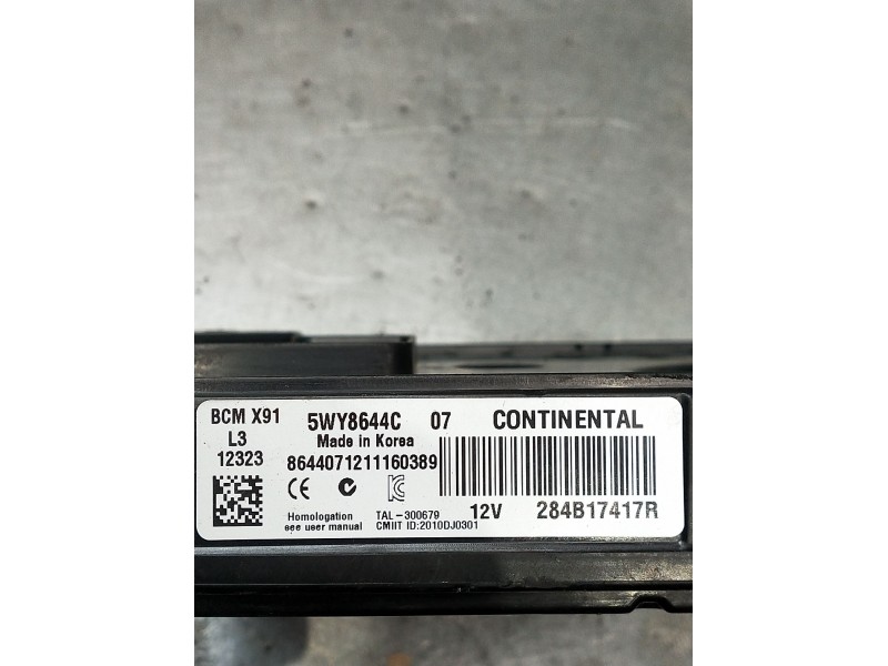 Recambio de modulo electronico para renault laguna iii (bt0/1) 1.5 dci (bt00, bt0a, bt0t, bt1j) referencia OEM IAM 5WY8644C 284B