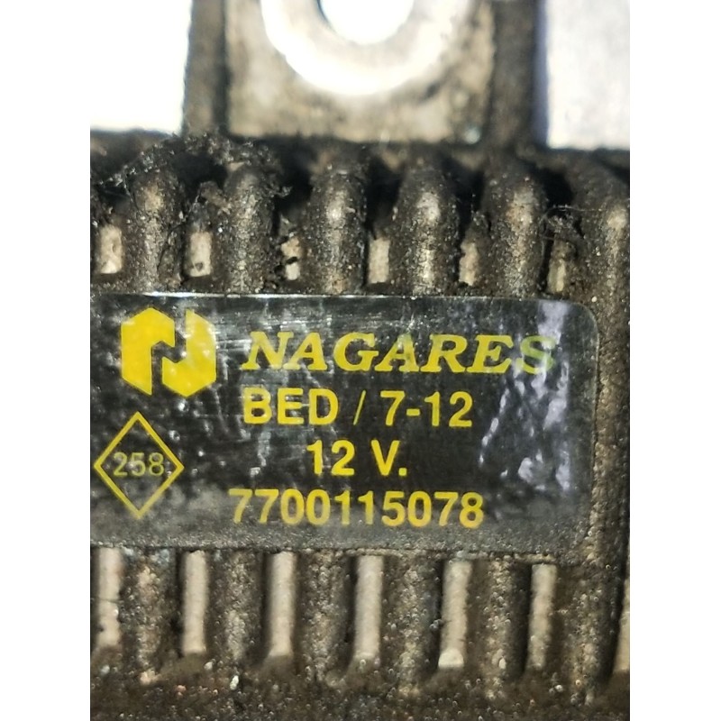 Recambio de caja precalentamiento para renault laguna ii (bg0/1_) 1.9 dci (bg08, bg0g) referencia OEM IAM 7700115078  2002