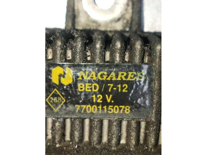 Recambio de caja precalentamiento para renault laguna ii (bg0/1_) 1.9 dci (bg08, bg0g) referencia OEM IAM 7700115078  2002