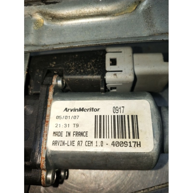 Recambio de elevalunas delantero izquierdo para peugeot 207/207+ (wa_, wc_) 1.4 16v referencia OEM IAM 400917H 5P 2006