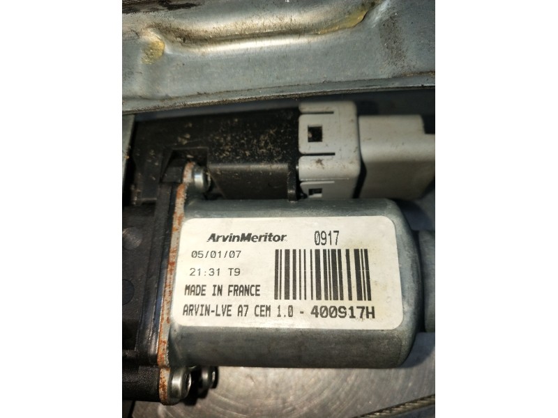 Recambio de elevalunas delantero izquierdo para peugeot 207/207+ (wa_, wc_) 1.4 16v referencia OEM IAM 400917H 5P 2006