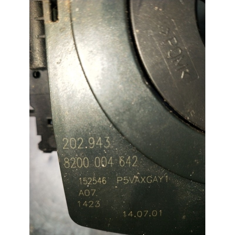 Recambio de mando luces para renault laguna ii (bg0/1_) 1.9 dci (bg08, bg0g) referencia OEM IAM 8200004642 202943 2002