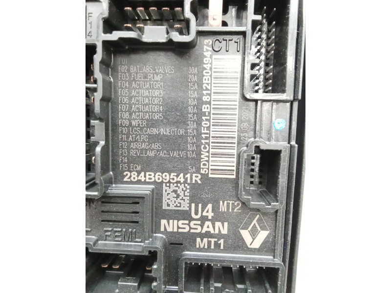 Recambio de caja reles / fusibles para renault arkana i (lcm_, ldn_) 1.6 e-tech 145 (ldmu) referencia OEM IAM 284B69541R 5DWC11F