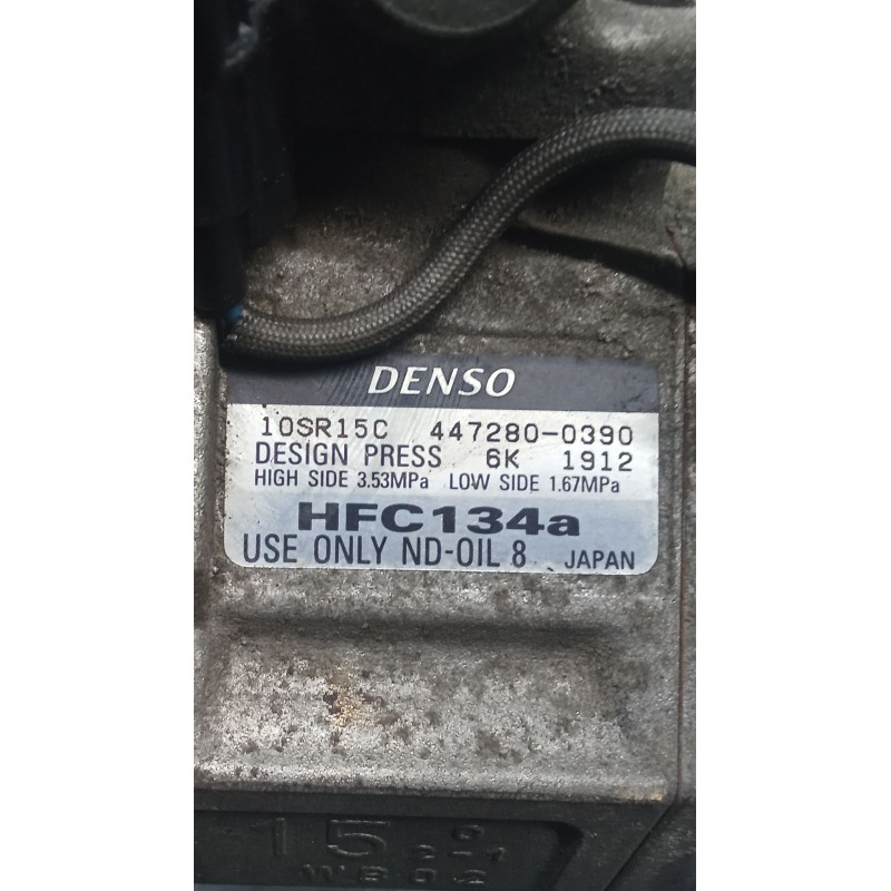 Recambio de compresor aire acondicionado para honda accord viii (cu) 2.2 i-dtec (cu3) referencia OEM IAM 4472800390  08