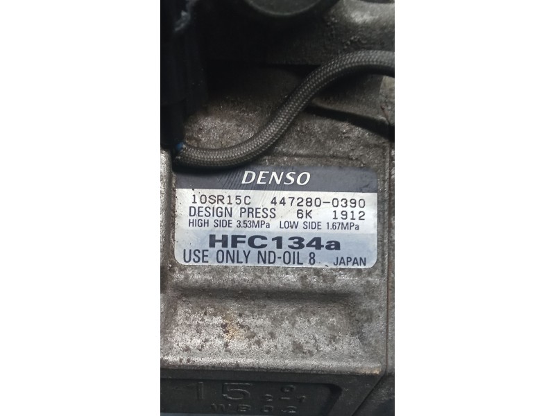 Recambio de compresor aire acondicionado para honda accord viii (cu) 2.2 i-dtec (cu3) referencia OEM IAM 4472800390  08