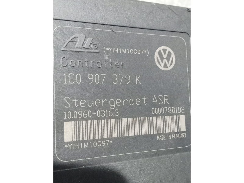Recambio de abs para skoda octavia i (1u2) 1.6 referencia OEM IAM 1C0907379K 10096003163 10020600384 1J0614417D