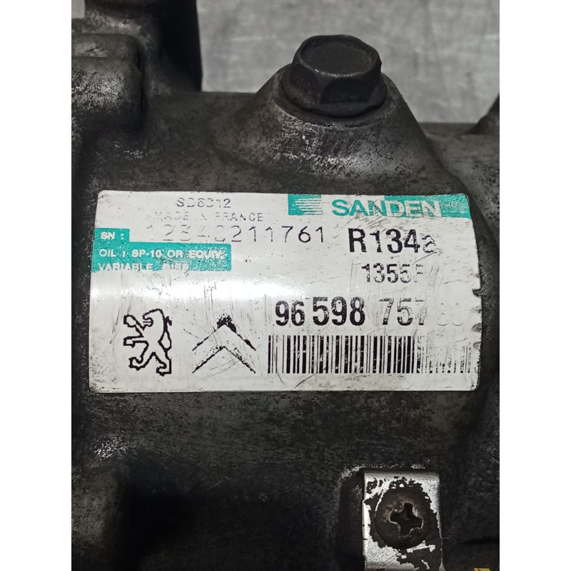 Recambio de compresor aire acondicionado para citroën c4 i (lc_) 1.6 hdi referencia OEM IAM 96598757  