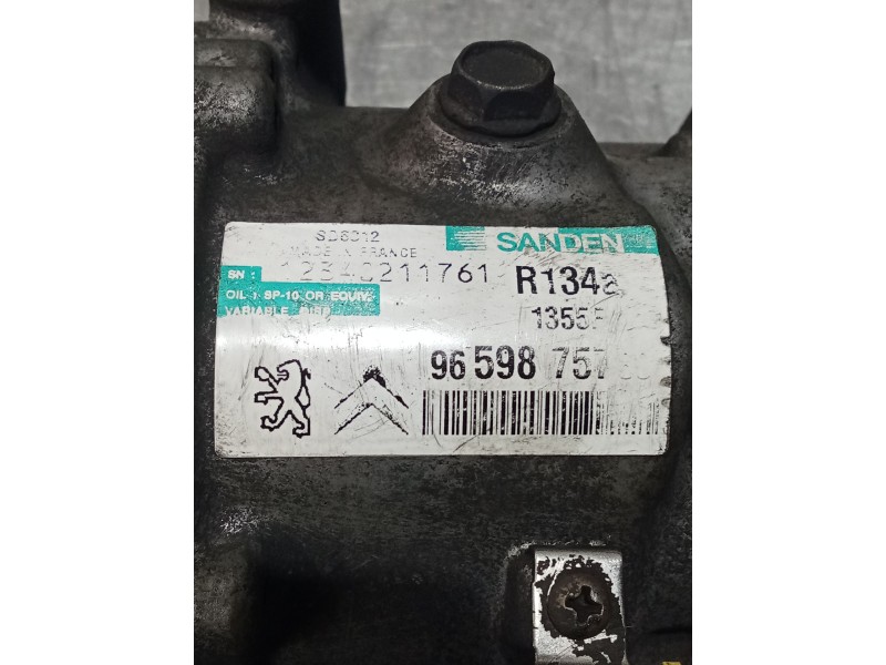 Recambio de compresor aire acondicionado para citroën c4 i (lc_) 1.6 hdi referencia OEM IAM 96598757  