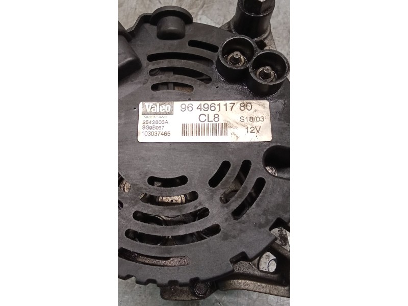 Recambio de alternador para peugeot 307 (3a/c) 1.6 16v referencia OEM IAM 9649611780  01
